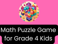 math puzzle game for grade 4 kids